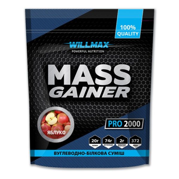 20% Mass Gainer Яблуко 2кг
